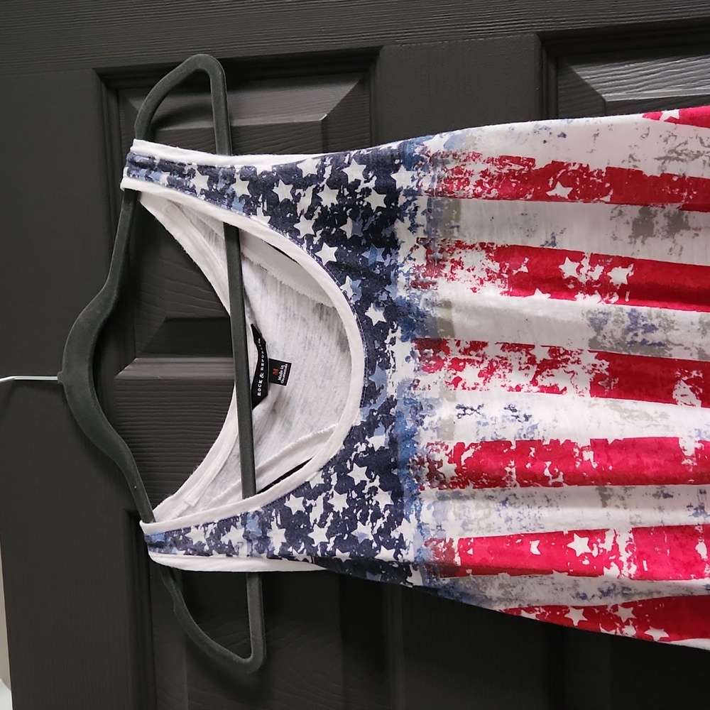 Rock & Republic American Flag Top - Picture 3 of 6